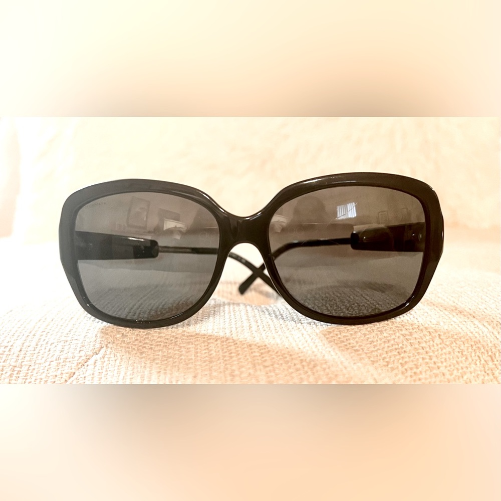 Vintage Burberry Sunglasses Black with Black Lenses